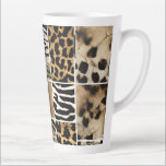 Animal Print - Latte Mug<br><div class="desc">Animal Print - Latte Mug
Design 01
A perfect gift!</div>