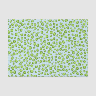 Animal Print Leopard Pattern Green Gift Tissue Paper