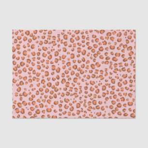 Animal Print Leopard Pattern Red Gift Tissue Paper