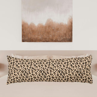 Animal print leopard savannah elegant  body cushion