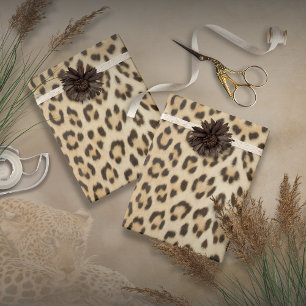 Animal Print Leopard Wrapping Paper