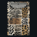 Animal Print - Mini Clipboard<br><div class="desc">Animal Print - Mini Clipboard
Design 01
A perfect little gift!</div>