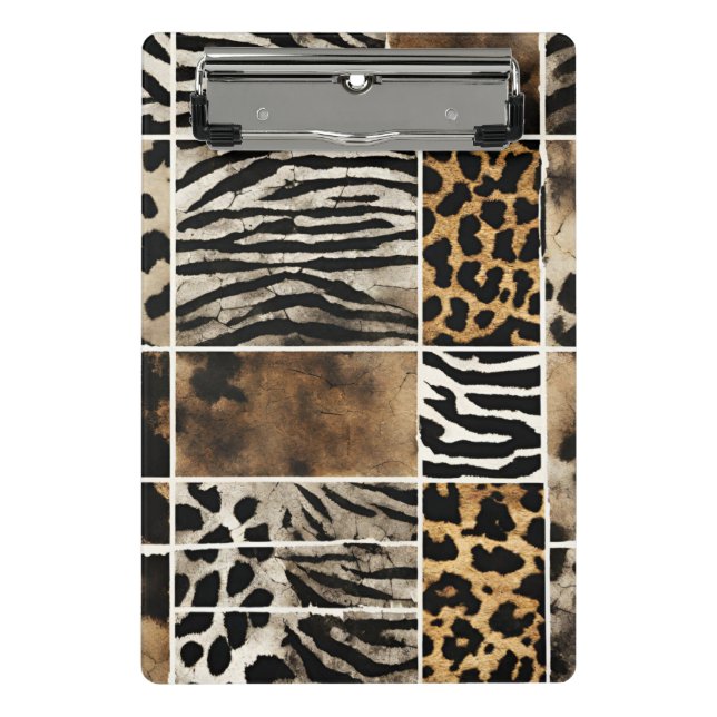 Animal Print - Mini Clipboard (Front)