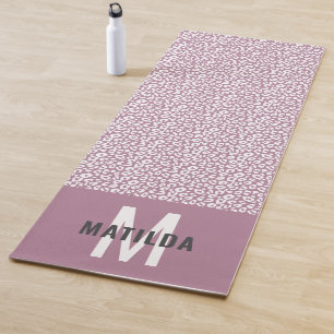 Animal print modern colourful yoga mat
