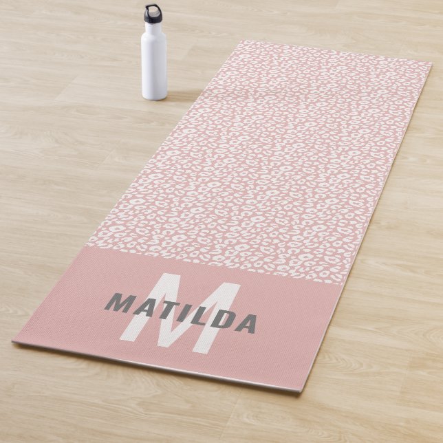 Animal print modern colourful yoga mat (In Situ)