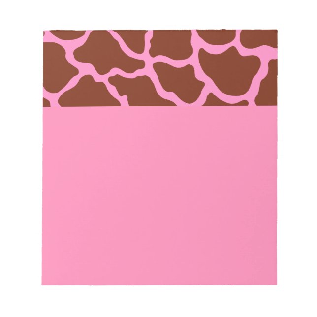 Animal Print Notepad (Front)