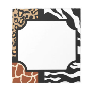 Animal Print Notepad