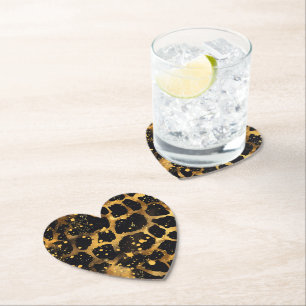 Animal Print Paper Coaster