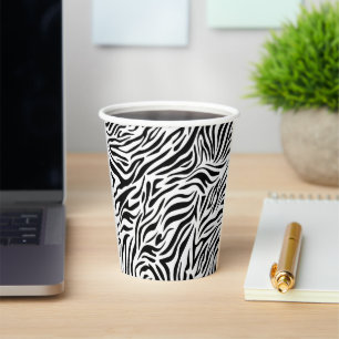 Animal Print Party Cups Zebra Style