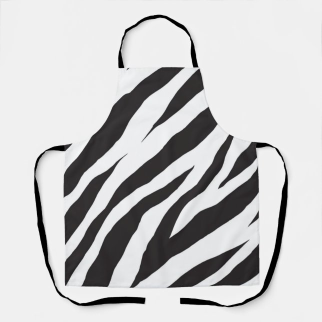 Animal print pattern apron (Front)