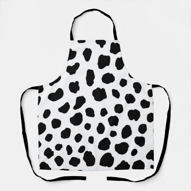 Animal print pattern apron (Front)