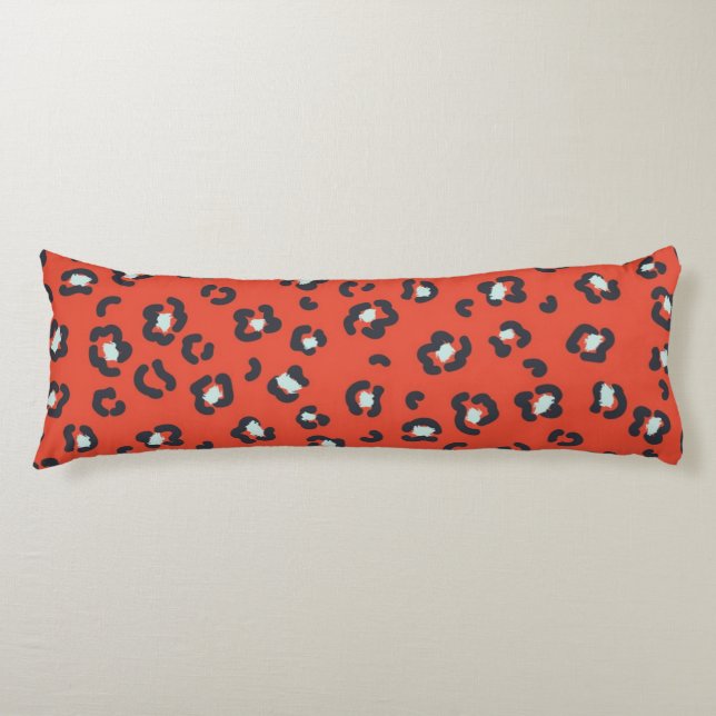 Animal print pattern body cushion (Front)