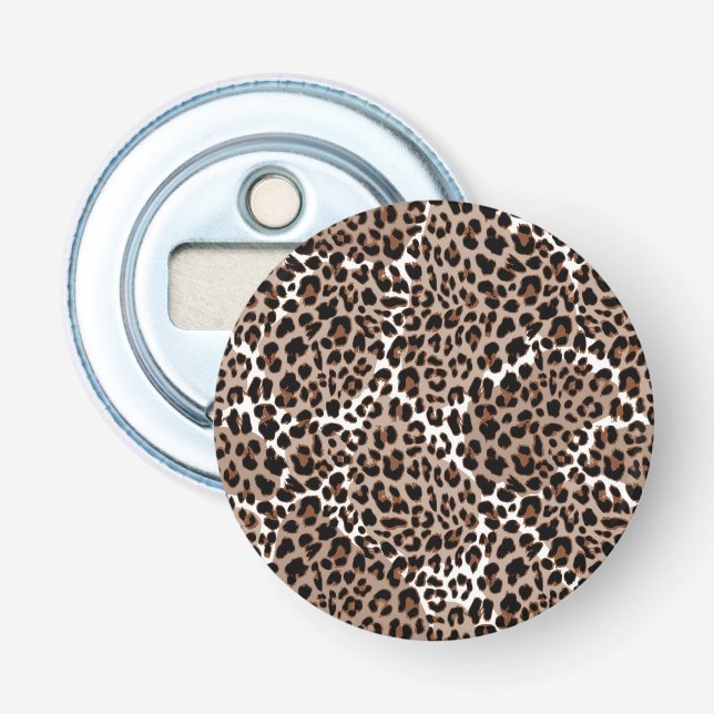 Animal print pattern bottle opener (Front)