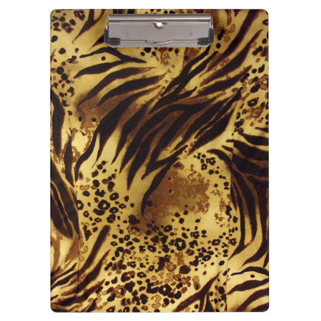 Animal Print Pattern  Clipboard (Front)