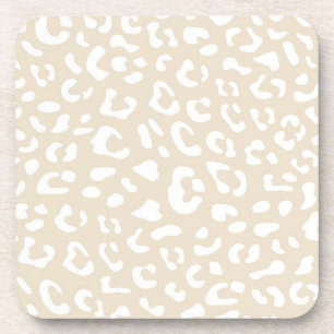 Animal print pattern coaster