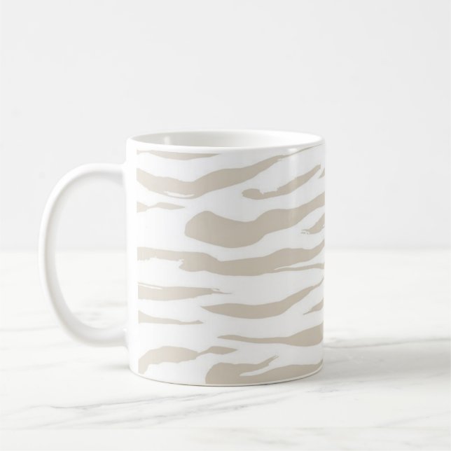 Animal print pattern coffee mug (Left)