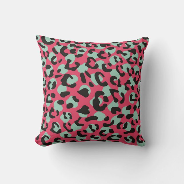 Animal print pattern cushion (Front)