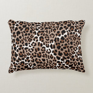 Animal print pattern decorative cushion