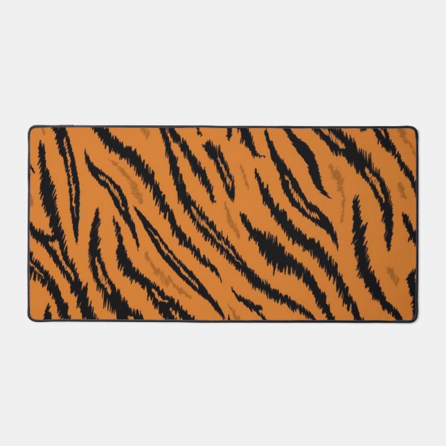 Animal print pattern desk mat (Front)