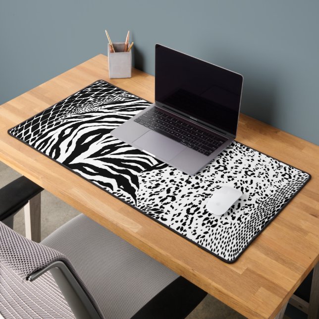 Animal Print Pattern Desk Mat (Office 2)