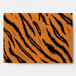 Animal print pattern envelope