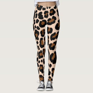 Animal print pattern leggings