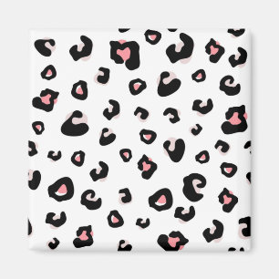 Animal print pattern magnet