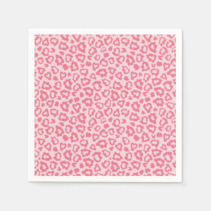 Animal print pattern napkin