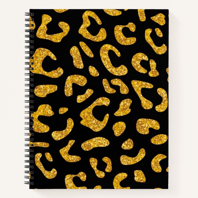 Animal print pattern notebook (Front)