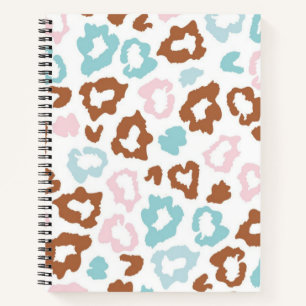 Animal print pattern notebook
