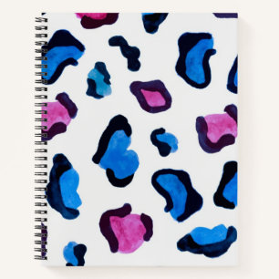 Animal print pattern notebook