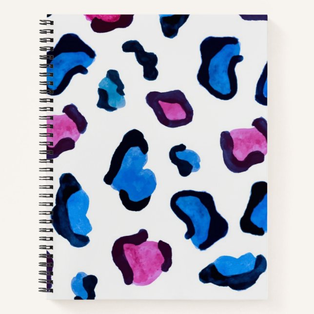 Animal print pattern notebook (Front)