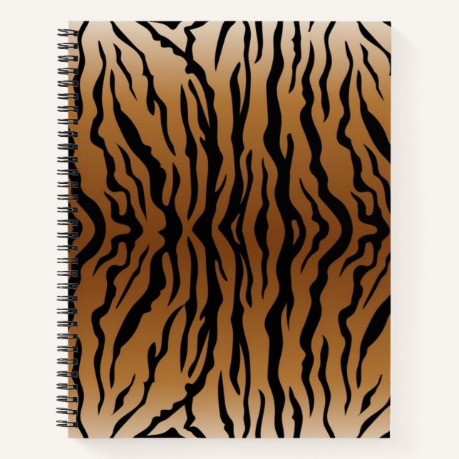 Animal print pattern notebook (Front)