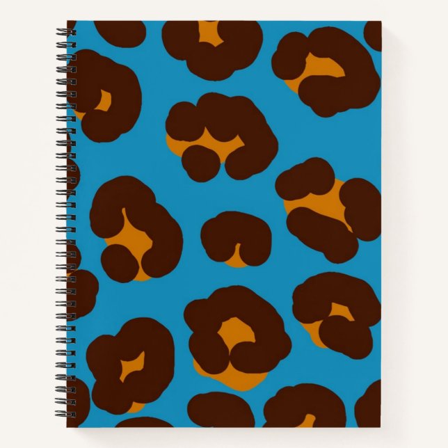 Animal print pattern notebook (Front)