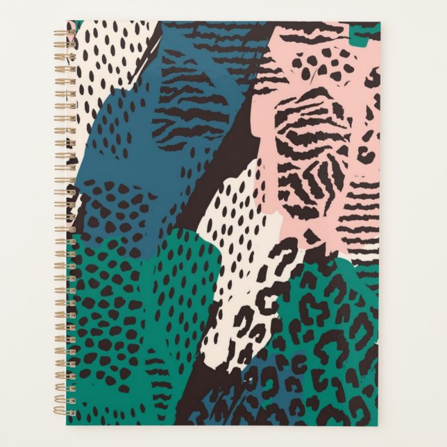 Animal print pattern planner (Front)