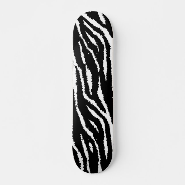 Animal print pattern skateboard (Front)
