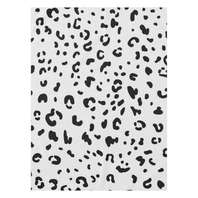 Animal print pattern tablecloth (Front)