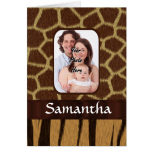 Animal print photo background