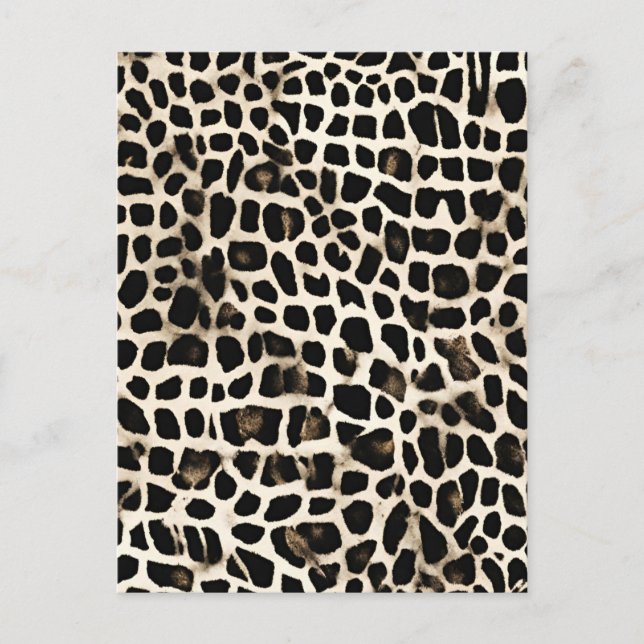 Animal Print - Postcard (Front)