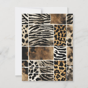 Animal Print - Postcard