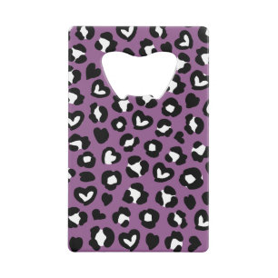Animal Print, Purple Leopard, Cheetah Spots, Heart
