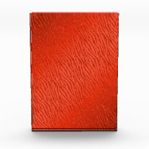 Animal Print Red Glitter Glam