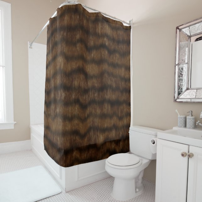 Animal Print  Shower Curtain (In Situ)