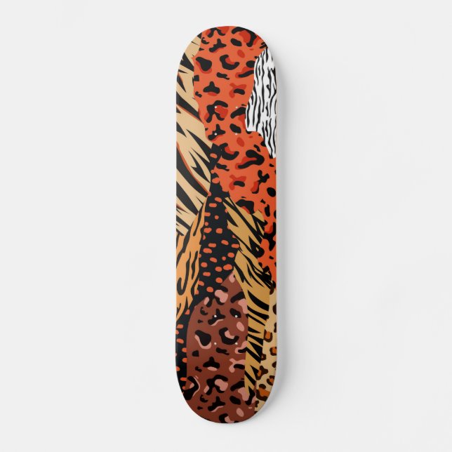 Animal Print Skateboard (Front)