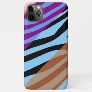 Animal Print Skin Zebra Retro Colorful Pattern 7 Case-Mate iPhone Case
