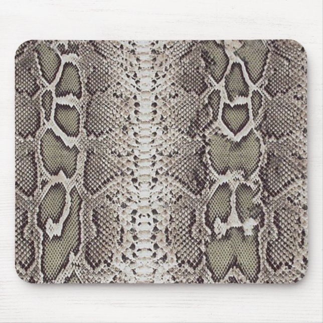 Animal Print Snake Mouse Pad (Front)