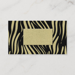Animal Print Stripes Tiger Lion Business Cards