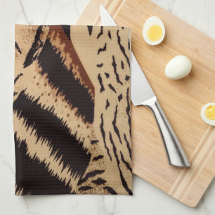 Animal Print  Tea Towel