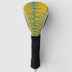 Animal print texture golf head cover