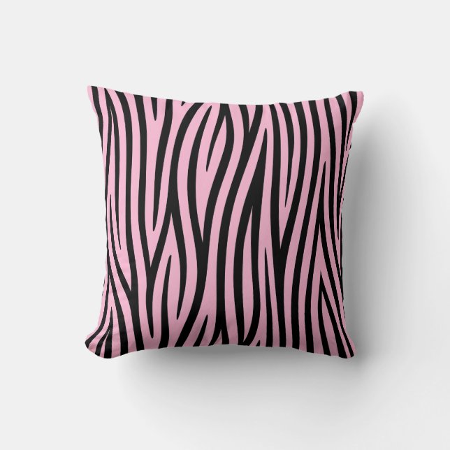 Animal Print Throw Pillow (Front)